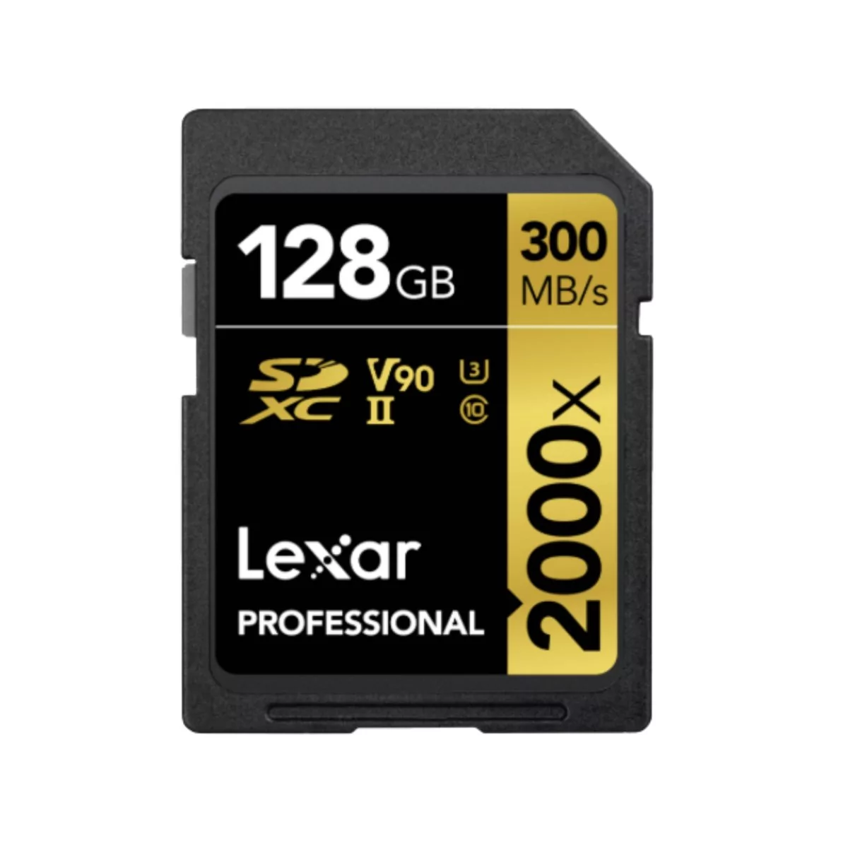 Lexar Professional 2000x SDXC 128 GB Class 10 UHS-II/U3 V90 LSD2000128G-BNNNG