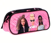 Piórniki - Piórnik szkolny BARBIE jednokomorowy 22cm - miniaturka - grafika 1