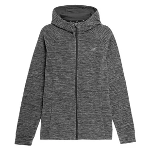 Bluza 4F H4Z22PLD35124M - szara - Bluzy damskie - miniaturka - grafika 1