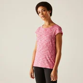 Koszulki i topy damskie - Regatta Damska koszulka Hyperdimension II Różowy, Rozmiar: 42 - miniaturka - grafika 1