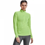 Bluzy sportowe damskie - Damska bluza treningowa UNDER ARMOUR Tech 1/2 Zip - Twist - miniaturka - grafika 1