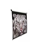 Ekrany projekcyjne - Elite Screens M150XWH2 Manual Pull Down Screen 150'' 16:9 / Diagonal 381cm, W 332cm x H 186.7cm / White case / 160° view angle / MaxWhite material / Gain 1.1 / Dual wall and ceiling installation / Auto-locking system - miniaturka - grafika 1
