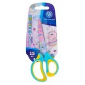 Nożyczki dla dzieci - Nożyczki szkolne z ergonomiczne Astrakids Unicorn 15 cm 1 szt. - miniaturka - grafika 1