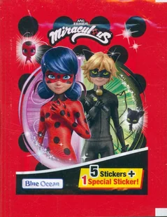 Miraculous Biedronka i Czarny Kot Stickers Saszetki z Naklejkami - Czasopisma - miniaturka - grafika 1