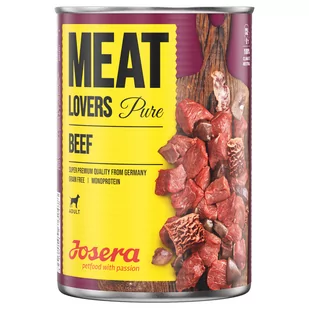 Megapakiet Josera Meatlovers Pure, 12 x 800 g - Wołowina - Mokra karma dla psów - miniaturka - grafika 3