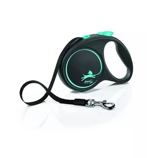 Flexi smycz automatyczna Black Design 5m 50kg - Smycze dla psów - miniaturka - grafika 1