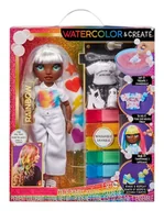 Lalki dla dziewczynek - Rainbow High WaterColor & Create NEW TD green - miniaturka - grafika 1