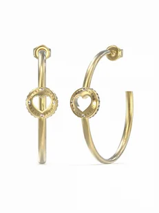 Kolczyki Guess Rooling Hearts JUBE03346JWYGT/U - Kolczyki - miniaturka - grafika 1