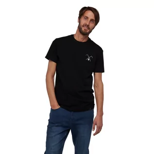 Koszulki męskie - Męski T-shirt Black Diamond PIOLET TEE black - grafika 1