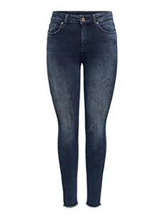 ONLY Dżinsy damskie skinny fit ONLCoral SL, Blue Black Denim, (XS) W / 32L - Spodnie damskie - miniaturka - grafika 1