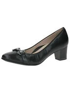 Czółenka - Caprice Damskie czółenka 9-22302-43, Black Nappa, 40,5 EU, Czarna papka, 40.5 EU - miniaturka - grafika 1