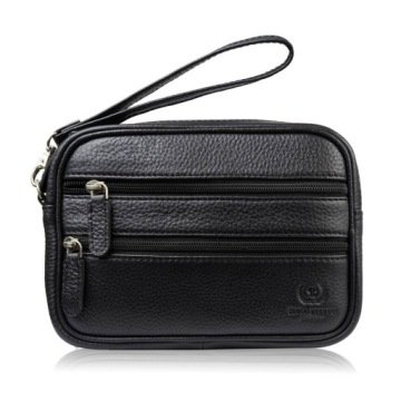 Torba męska saszetka do ręki czarna Paolo Peruzzi Autoryzowany Dystrybutor