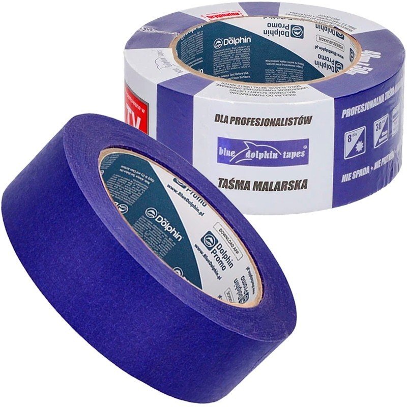 Blue Dolphin Taśma Malarska Niebieska 48 Mm 50 M