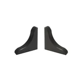 Listwy przypodłogowe - Zakończenie do listwy przyblatowej LB15 czarny mat 2 szt. Korner - miniaturka - grafika 1