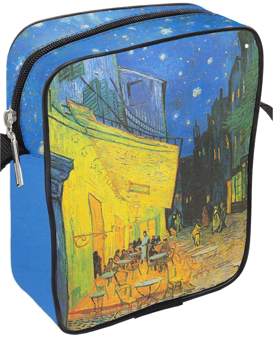 Torba listonoszka Taras kawiarni w nocy Vincent Van Gogh