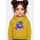 Bluzy dla dziewczynek - BLUZA DZIECIĘCA Z KAPTUREM ROBLOX GRACZ 110-116 DLA DZIECKA PREZENT - miniaturka - grafika 1
