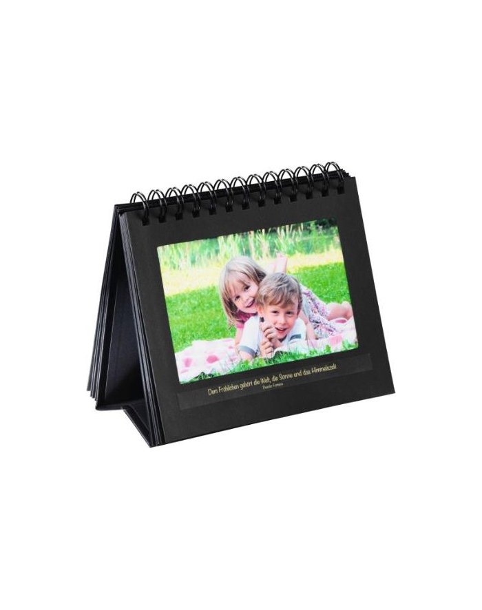 Hama Album Spiral Book Stand 11x15 for 12 Bilder, black 2470