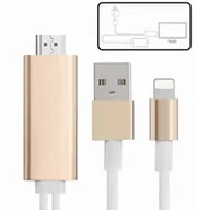Kable - Przejściówka Z Gniazda Lightning  Do Hdmi + Ładowanie - miniaturka - grafika 1