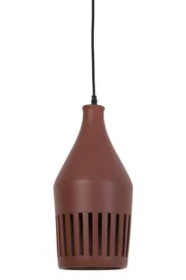 Light & Living Lampa wisząca Twinkle ceramiczny brąz F-179363 - Lampy sufitowe - miniaturka - grafika 1