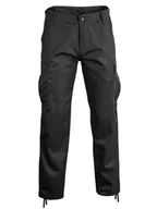 Spodnie męskie - spodnie bojówki US RANGER HOSE TYP BDU " STRAIGHT CUT " SCHWARZ-3XL - miniaturka - grafika 1