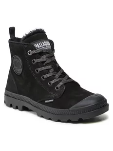 Palladium Trapery Pampa Hi Zip Wl 95982-010-M Czarny - Półbuty damskie - miniaturka - grafika 1