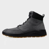 Buty trekkingowe męskie - Męskie buty sportstyle 4F 4FAW22FWINM018 - szare - miniaturka - grafika 1