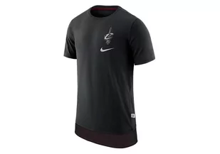 Nike Nba Cleveland Cavaliers Tee Engy Mesh Dh Black - Koszulki męskie - miniaturka - grafika 1