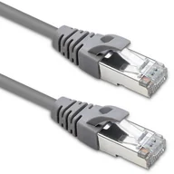 Patchcordy - Qoltec Kabel Patchcord FTP CAT5e 2 x RJ-45 2m High speed Gold Ekranowany 54527 - miniaturka - grafika 1