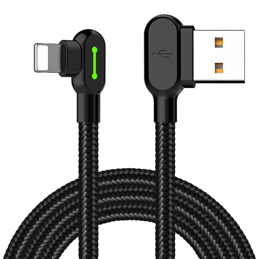 Mcdodo Kabel USB  Mcdodo kabel Button USB Lightning 0,5 m CA-4675 czarny 74605