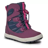 Buty dla chłopców - Śniegowce Merrell Snow Bank 4.0 Wtrpf Mk167147 Navy/Berry - miniaturka - grafika 1