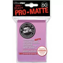 Ultra-Pro Deck Protector Sleeves - Pro-Matte Non-Glare - Pink - Akcesoria do gier planszowych - miniaturka - grafika 1