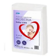 Meble i wyposażenie gabinetów medycznych - Podkłady Higieniczne chłonne baby care 60x60 8szt - miniaturka - grafika 1