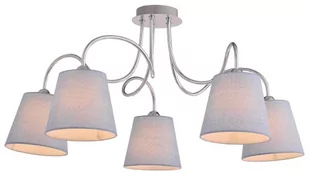 Candellux LUK LAMPA WISZĄCA 5X40W E14 CHROM - Lampy sufitowe - miniaturka - grafika 1