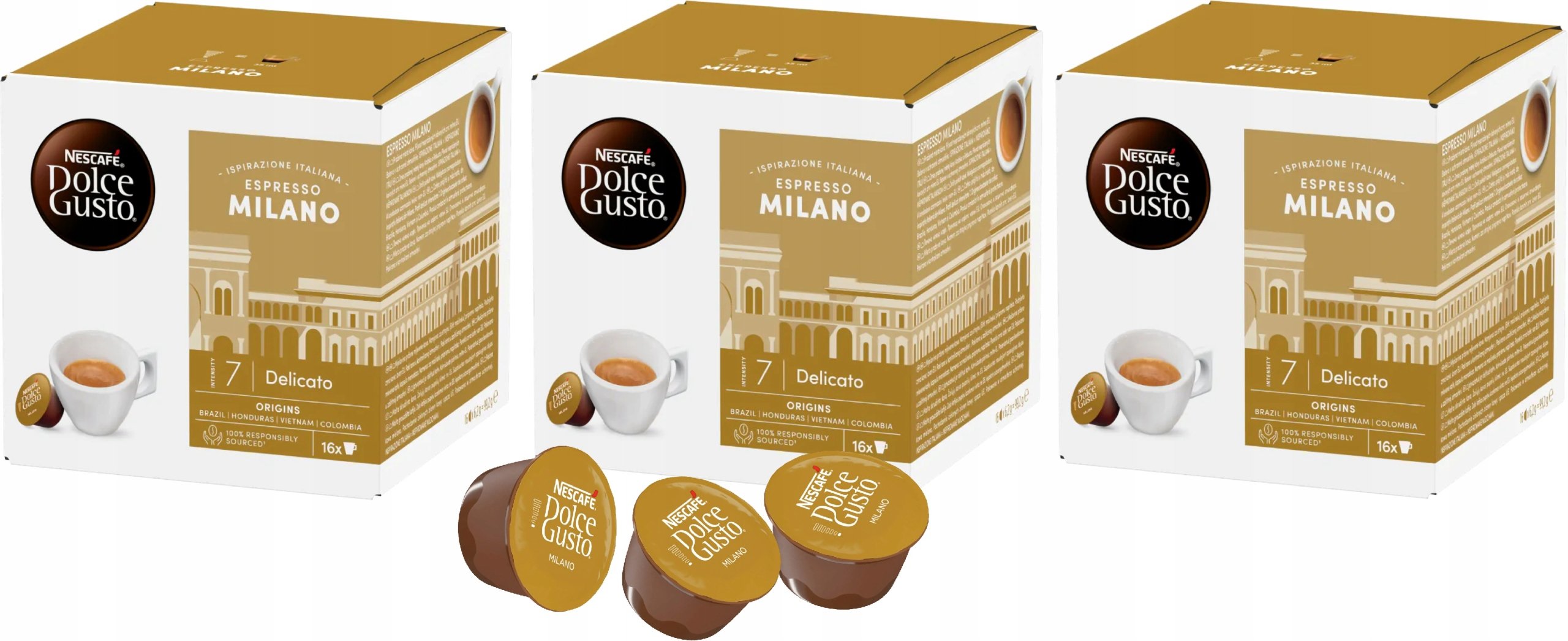 Kapsułki Nescafe Dolce Gusto Espresso Milano 48 sz