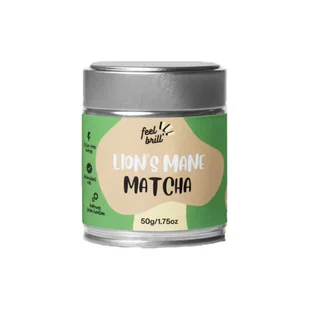 Zielona herbata matcha Feel Brill z soplówką jeżowatą, 50 g - Herbata - miniaturka - grafika 1