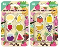 Przybory szkolne - Gumki do ścierania 6szt owoce - Beniamin - miniaturka - grafika 1