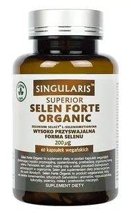 ACTIVEPHARM LABS SP. Z O.O. SP.K. ACTIVEPHARM LABS SP Z O.O SP.K Singularis Superior Selen Forte Organic 200 ug 60 kapsułek - Włosy, skóra, paznokcie - miniaturka - grafika 1