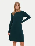 Sukienki - Vero Moda Sukienka dzianinowa Nancy 10254807 Zielony Regular Fit - miniaturka - grafika 1