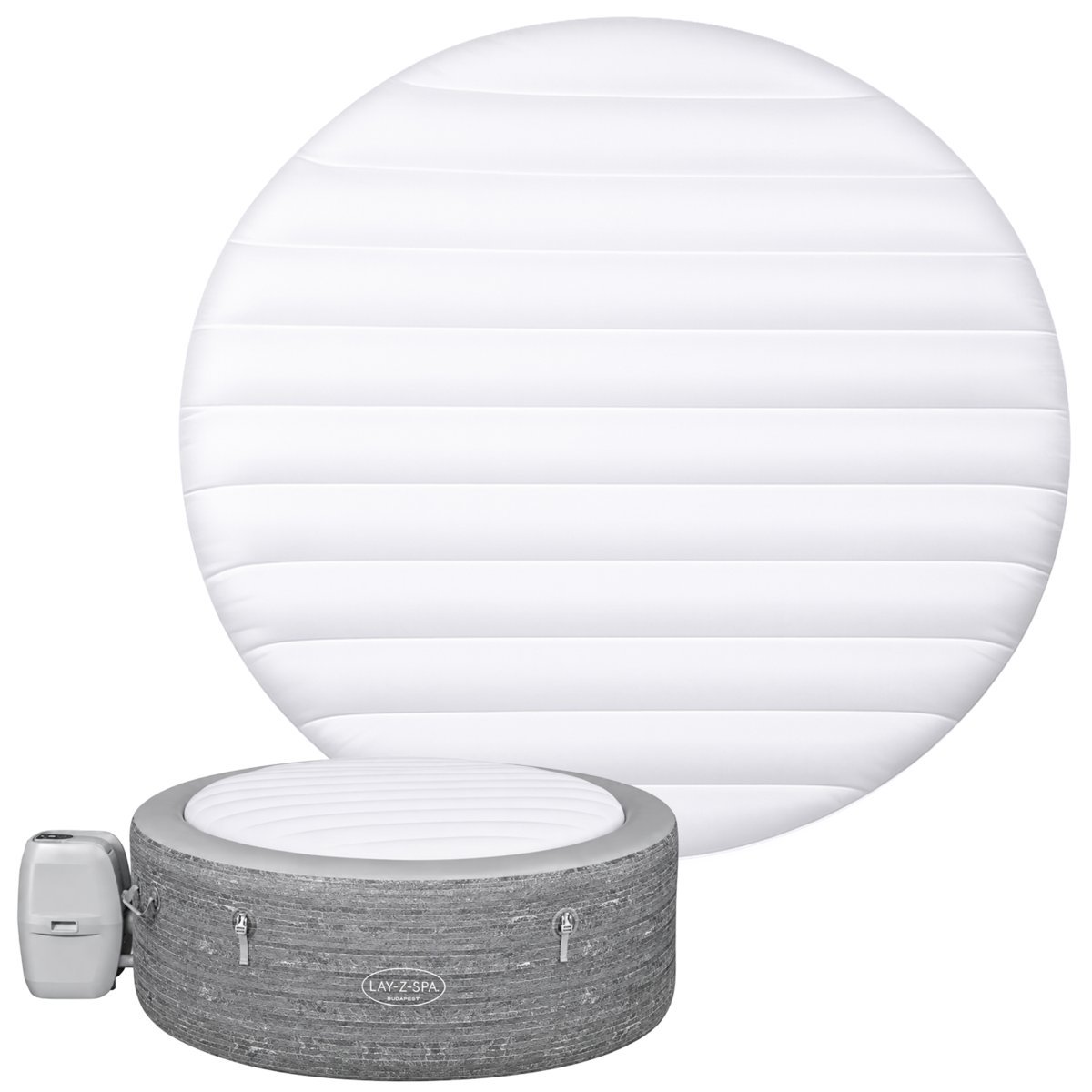Bestway pokrywa cieplna dmuchana mata izolacyjna jacuzi lay-z-spa budapest