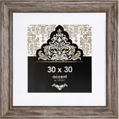 Ramki na zdjęcia - Ramka Nielsen Design Accent Vintage 30x30 Brązowa 3233102 - miniaturka - grafika 1