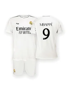 Real Madrid Dzieci Zestaw Domowy Sezon 24/25, Mbappé, 14 Lat, Replika Z Oficjalną Licencją - Moda i Uroda OUTLET - miniaturka - grafika 1