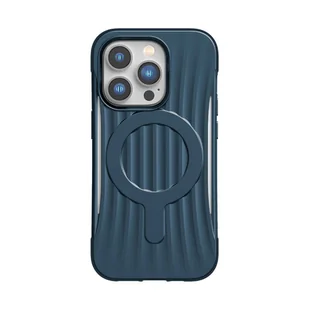 Raptic X-Doria Clutch Built Case etui iPhone 14 Pro z MagSafe pokrowiec plecki niebieski - Etui i futerały do telefonów - miniaturka - grafika 3
