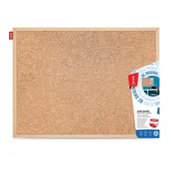 Tablice i flipcharty - 2x3 Tablica korkowa w ramie drewnianej - 90x60cm - 90x60 cm TC96 - miniaturka - grafika 1