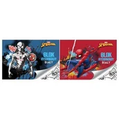 Szkolne artykuły papiernicze - BENIAMIN Blok rysunkowy A4/20K biały Spider Man - Beniamin - miniaturka - grafika 1
