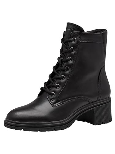 Tamaris Damskie sztyblety 1-25242-43, czarna skóra, 37 EU, czarna skóra, 37 EU