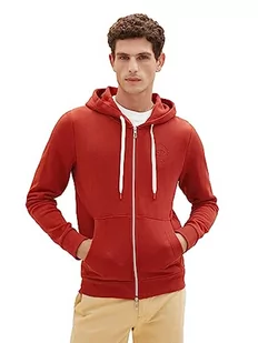 TOM TAILOR Bluza męska, 14302 - Velvet Red, S - Bluzy męskie - miniaturka - grafika 1