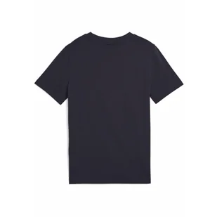 Młodzieżowa koszulka ESS z logo No. 1 PUMA New Navy Blue - Odzież sportowa dziecięca - miniaturka - grafika 1