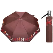 Parasole - Automatyczna parasolka damska Carbon Steel polskiej marki Parasol, elegancka rączka - miniaturka - grafika 1