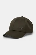 Czapki męskie - Puma czapka z daszkiem kolor zielony gładka 21269 - miniaturka - grafika 1