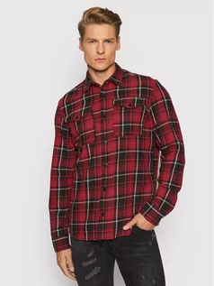 Koszule męskie - Jack&Jones PREMIUM Koszula Bluwoodland 12192117 Czerwony Relaxed Fit - grafika 1